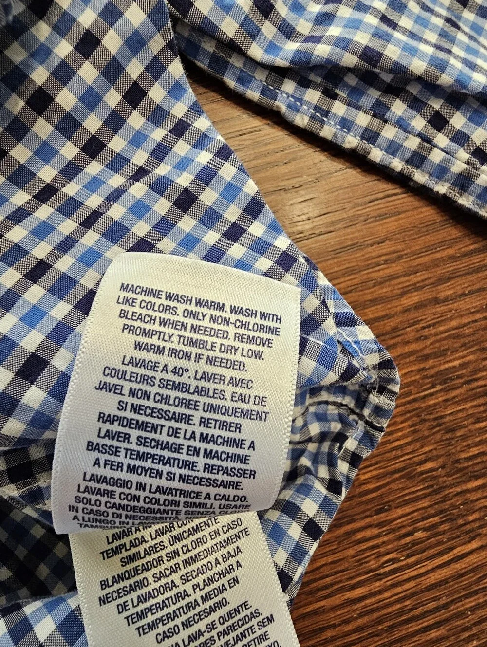 Ralph Lauren Boys Plaid Buttondown 2T